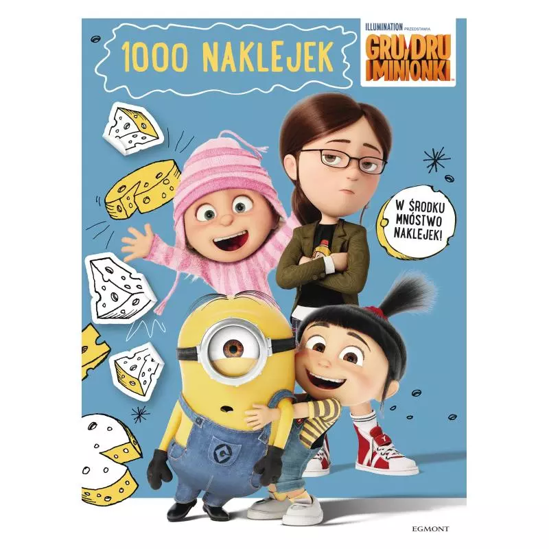 GRU DRU I MINIONKI 1000 NAKLEJEK - Egmont