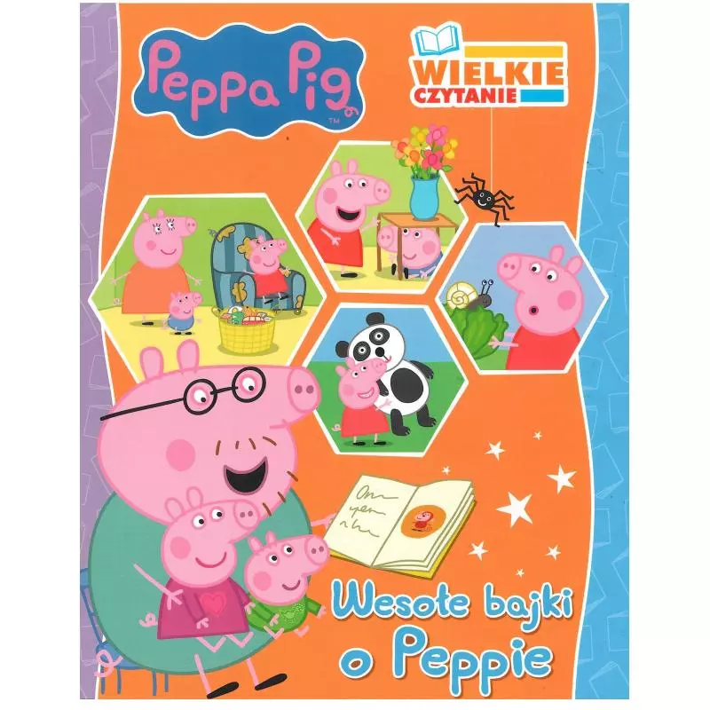 ŚWINKA PEPPA WIELKIE CZYTANIE WESOŁE BAJKI O PEPPIE - Media Service Zawada