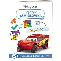 DISNEY UCZY AUTA LOGICZNE ŁAMIGŁÓWKI 6+ - Ameet