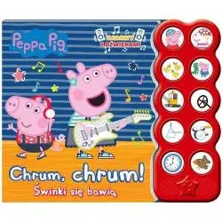 PEPPA PIG KSIĄŻKA Z DŹWIĘKAMI ŚWINKI SIĘ BAWIĄ - Media Service Zawada