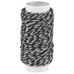 SZNUREK CZARNO-BIAŁY 20M - Knorr Prandell