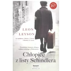 CHŁOPIEC Z LISTY SCHINDLERA Leon Leyson - Prószyński