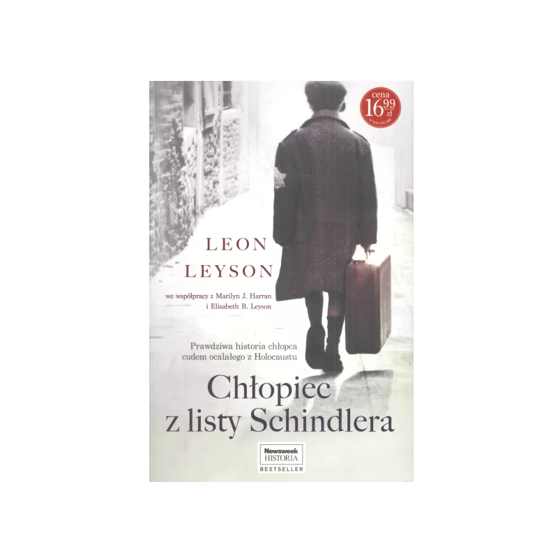 CHŁOPIEC Z LISTY SCHINDLERA Leon Leyson - Prószyński