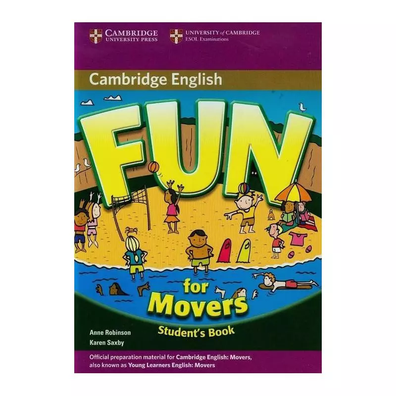 FUN FOR MOVERS PODRĘCZNIK Anne Robinson - Cambridge University Press