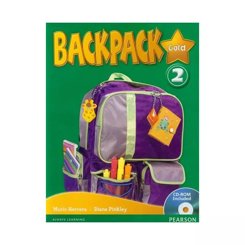 BACKPACK GOLD 2 WITH CD PODRĘCZNIK Mario Herrera - Pearson