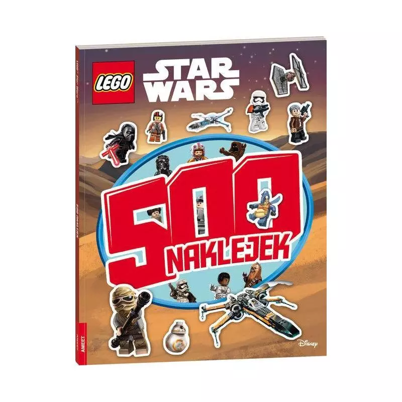 LEGO STAR WARS 500 NAKLEJEK 6+ - Ameet