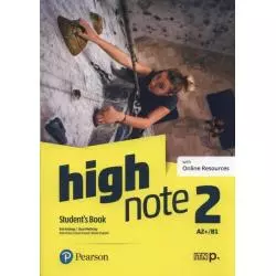 HIGH NOTE 2 PODRĘCZNIK + CD A2/B1 Bob Hastings, Stuart McKinlay - Pearson
