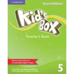 KIDS BOX TEACHERS BOOK 5 KSIĄŻKA NAUCZYCIELA Lucy Frino, Melanie Williams - Cambridge University Press
