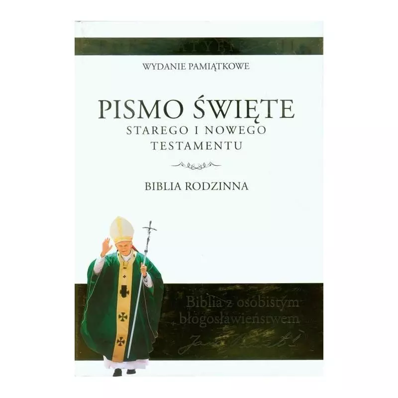 PISMO ŚWIĘTE STAREGO I NOWEGO TESTAMENTU BIBLIA RODZINNA - Wydawnictwo M