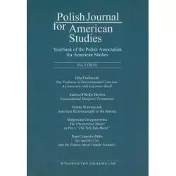 POLISH JOURNAL FOR AMERICAN STUDIES - Wydawnictwo Naukowe UAM