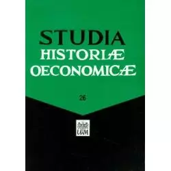 STUDIA HISTORIAE OECONOMICAE - Wydawnictwo Naukowe UAM