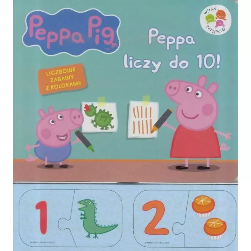 ŚWINKA PEPPA PEPPA LICZY DO 10 3+ - Media Service Zawada