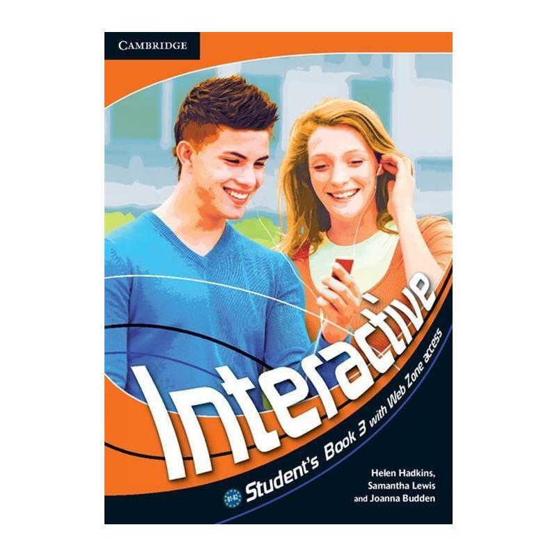 INTERACTIVE 3 STUDENT'S BOOK WITH WEB ZONE ACCESS HELEN HADKINS