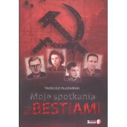 MOJE SPOTKANIA Z BESTIAMI Tadeusz Płużański - 2 Kolory