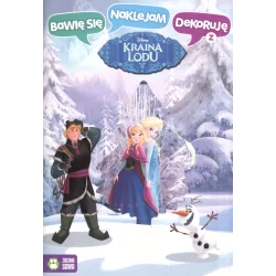 DISNEY KRAINA LODU BAWIĘ SIĘ NAKLEJAM DEKORUJĘ 4+ - Zielona Sowa
