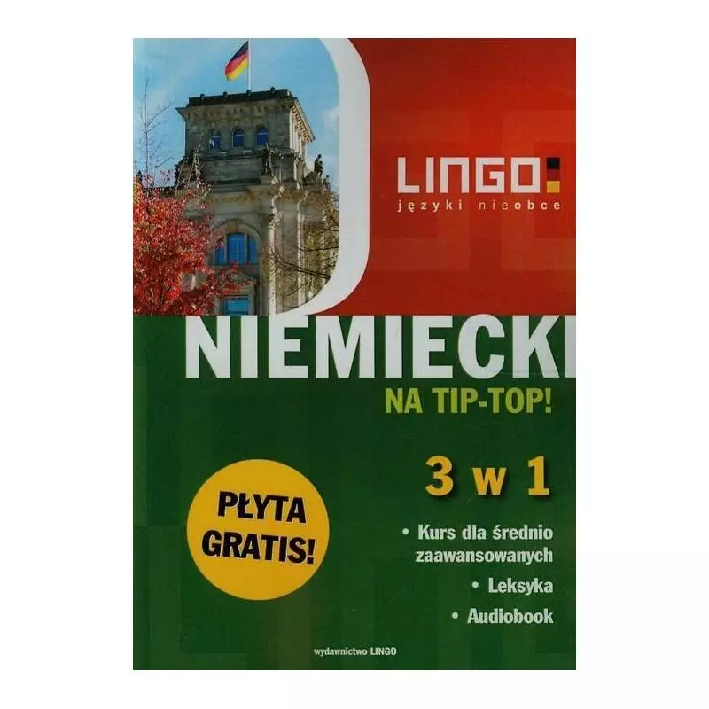 NIEMIECKI NA TIP-TOP! 3 W 1 + CD Tomasz Sielecki, Beata Czerwiakowska, Ewa Karolczak - Lingo