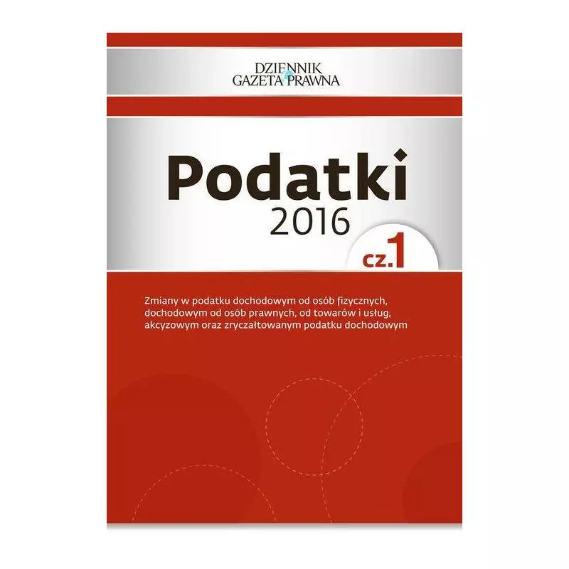 PODATKI 2016 - Infor