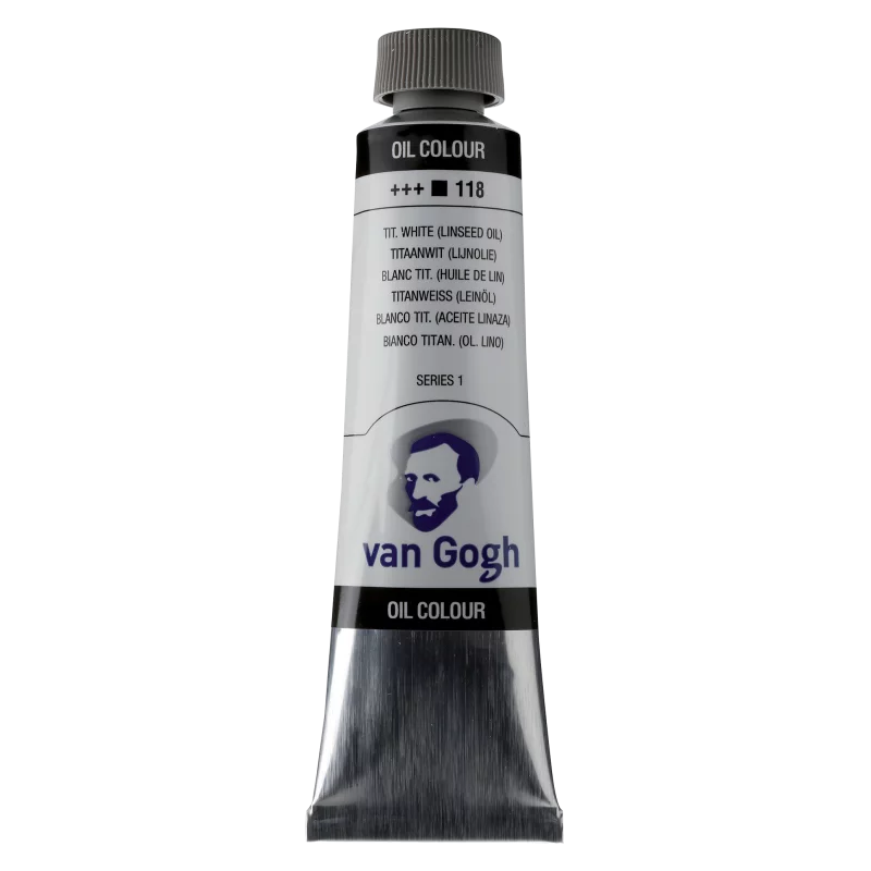 FARBA OLEJNA VAN GOGH 118 BIAŁA 40 ML - Royal Talens