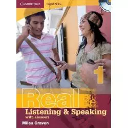 CAMBRIDGE ENGLISH SKILLS REAL 1 LISTENING AND SPEAKING WITH ANSWERS + 2 CD Miles Craven - Cambridge University Press