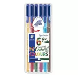 FLAMASTRY NATURALNE 6 SZTUK 3+ - Staedtler