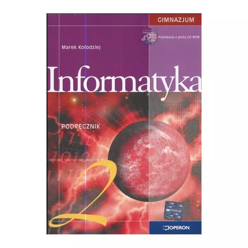 INFORMATYKA 2 PODRĘCZNIK + CD Marek Kołodziej - Operon
