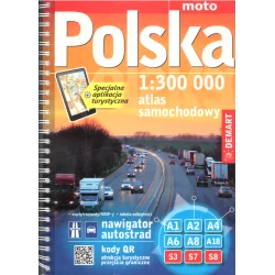 POLSKA. ATLAS SAMOCHODOWY W SKALI 1:300 000 - Demart