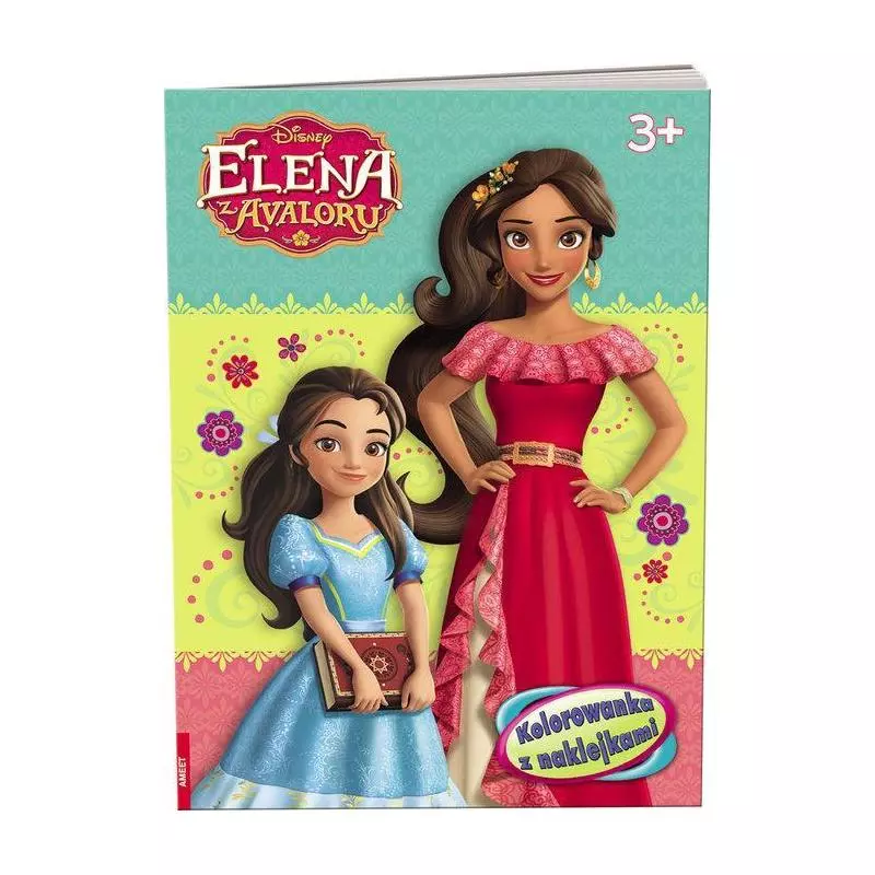 ELENA Z AVALORU KOLOROWANKA Z NAKLEJKAMI 3+ - Ameet