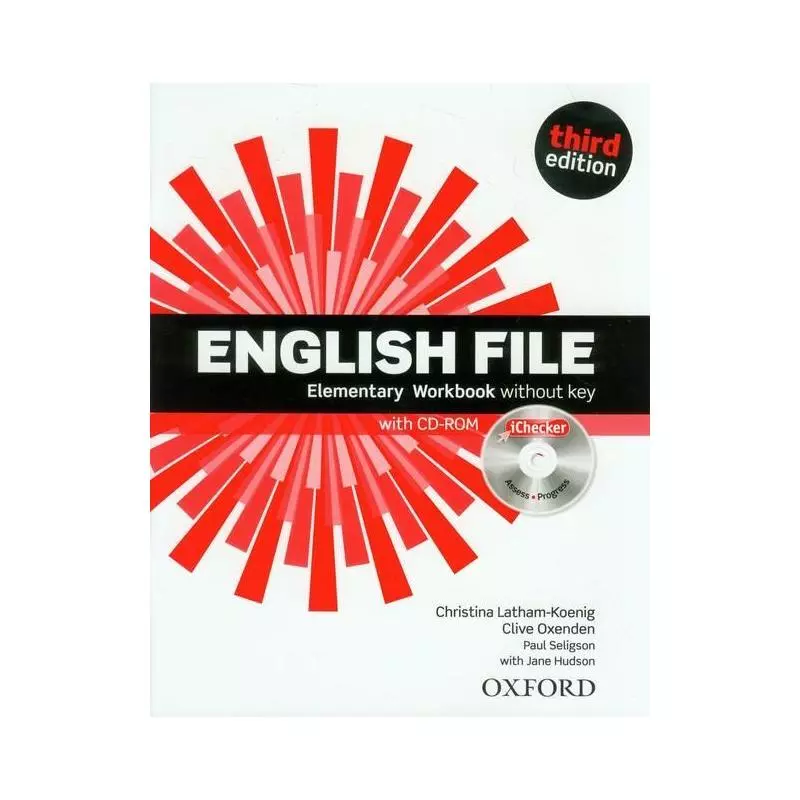 ENGLISH FILE 3E ELEMENTARY WORKBOOK WITHOUT KEY + CD - Oxford University Press