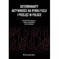 DETERMINANTY AKTYWNOŚCI NA RYNKU FUZJI I PRZEJĘĆ W POLSCE Przemysław Grobelny - CEDEWU