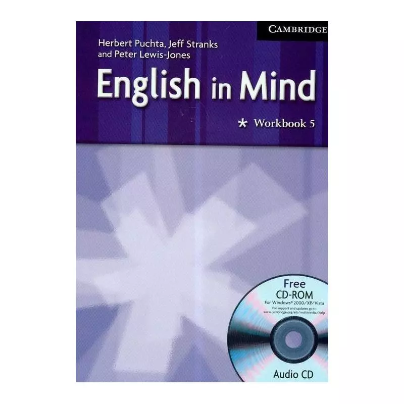 ENGLISH IN MIND 5 WORKBOOK + CD Herbert Puchta, Jeff Stranks, Peter Lewis-Jones - Cambridge University Press