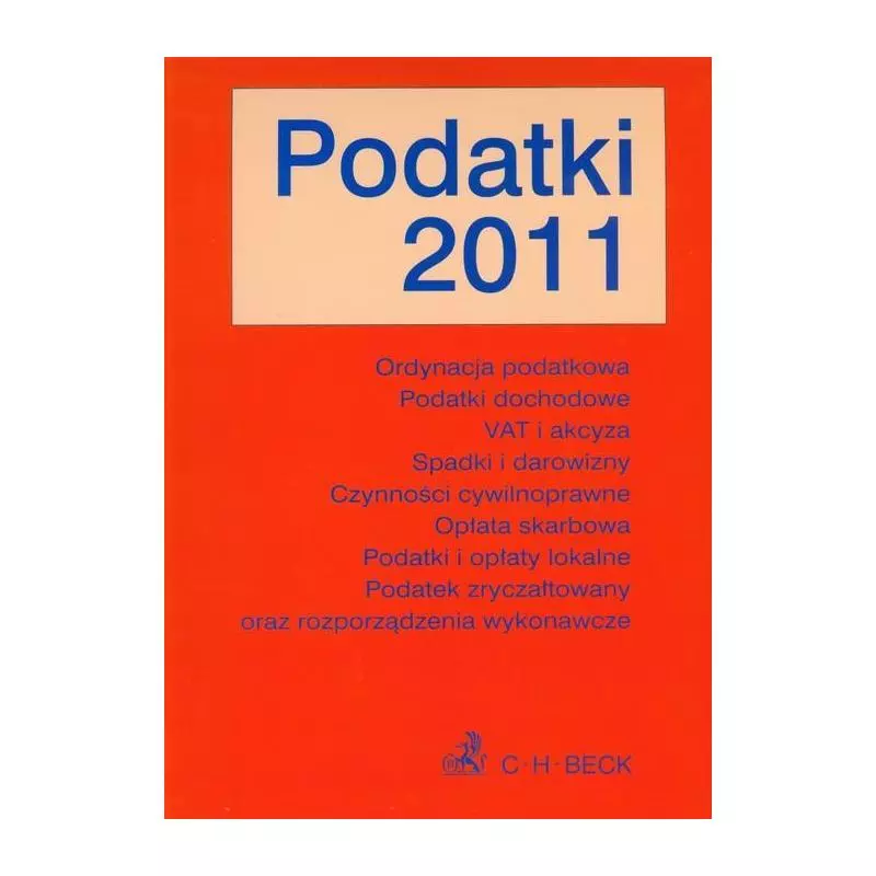 PODATKI 2011 - C.H.Beck