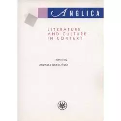 ANGLICA LITERATURE AND CULTURE IN CONTEXT - Wydawnictwa Uniwersytetu Warszawskiego