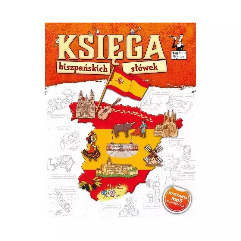 KAPITAN NAUKA - KSIĘGA HISZPAŃSKICH SŁÓWEK - Edgard