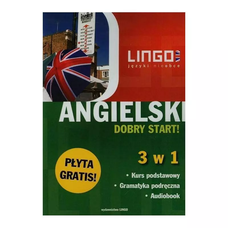 ANGIELSKI DOBRY START 3 W 1+ CD Joanna Bogusławska - Lingo