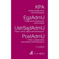 KODEKS POSTĘPOWANIA ADMINISTRACYJNEGO - C.H.Beck