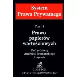 PRAWO PAPIERÓW WARTOŚCIOWYCH 18 Andrzej Szumański - C.H.Beck