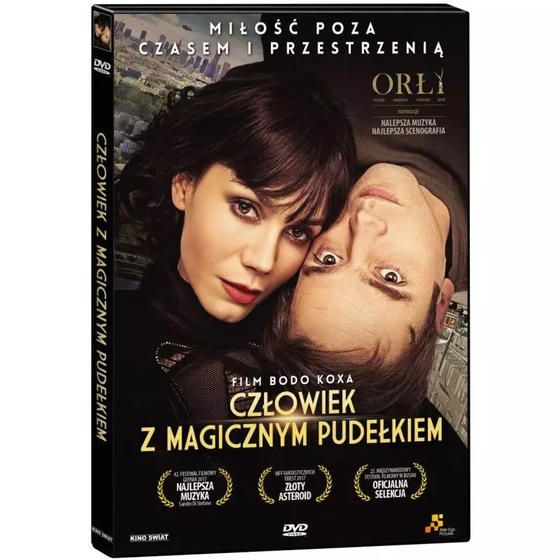 CZŁOWIEK Z MAGICZNYM PUDEŁKIEM DVD PL - Kino Świat