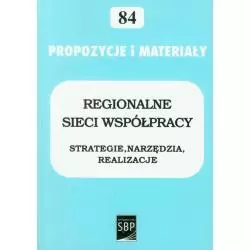 REGIONALNE SIECI WSPÓŁPRACY - SBP