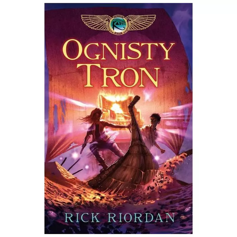 OGNISTY TRON Rick Riordan - Galeria Książki