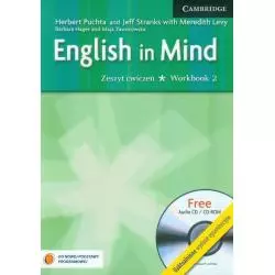ENGLISH IN MIND 2 WOORBOOK Z PŁYTA CD Herbert Puchta, Jeff Stranks - Cambridge University Press