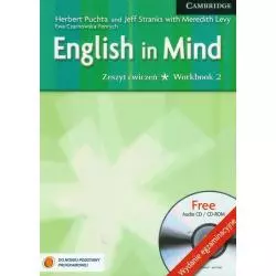 ENGLISH IN MIND 2 WORKBOOK + CD Herbert Puchta, Meredith Levy, Jeff Stranks - Cambridge University Press