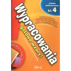 WYPRACOWANIA GOTOWE WZORY SZKOŁA PODSTAWOWA KLASA 4 Dorota Stopka - Greg