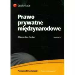 PRAWO PRYWATNE MIĘDYNARODOWE Maksymilian Pazdan - Wolters Kluwer