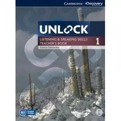 UNLOCK 1 LISTENING AND SPEAKING SKILLS TEACHERS BOOK + DVD Sabina Ostrowska - Cambridge University Press