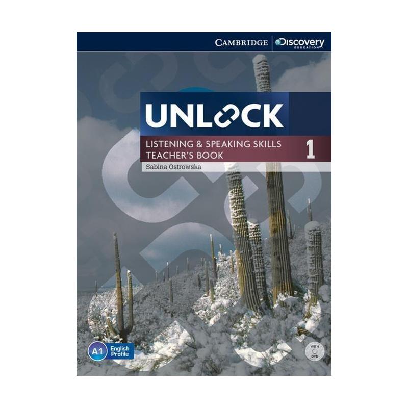 UNLOCK 1 LISTENING AND SPEAKING SKILLS TEACHERS BOOK + DVD SABINA OSTROWSKA