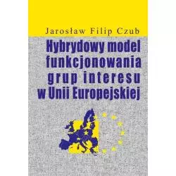 HYBRYDOWY MODEL FUNKCJONOWANIA GRUP INTERESU W UNII EUROPEJSKIEJ Jarosław Czub - Aspra