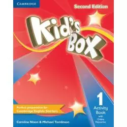 KIDS BOX SECOND EDITION 1 ACTIVITY BOOK WITH ONLINE RESOURCES Caroline Nixon, Michael Tomlinson - Cambridge University Press
