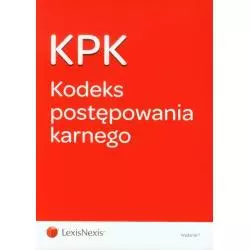 KODEKS POSTĘPOWANIA KARNEGO - LexisNexis