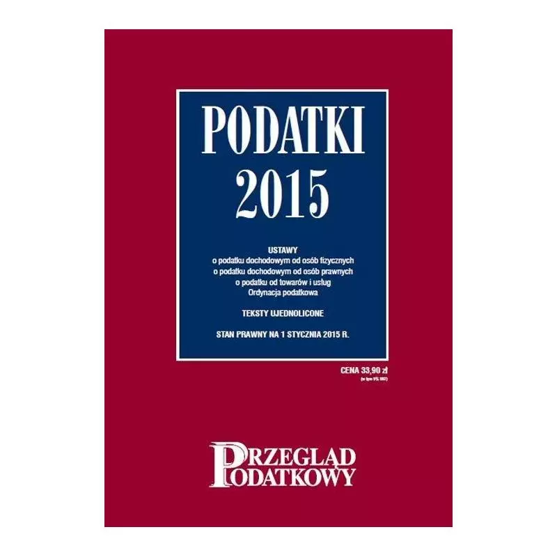 PODATKI 2015 - Wolters Kluwer