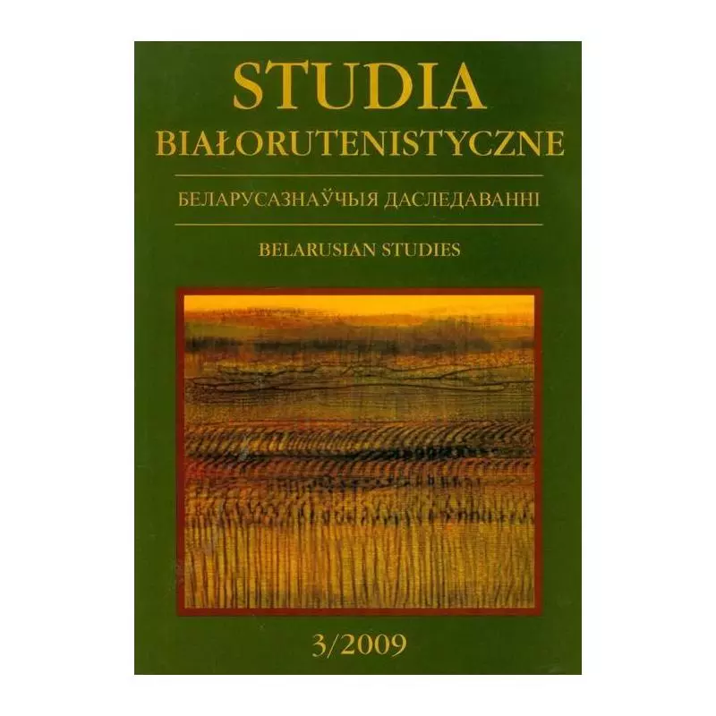 STUDIA BIAŁORUTENISTYCZNE 3/2009 Ryszard Radzik, Michał Sajewicz - UMCS